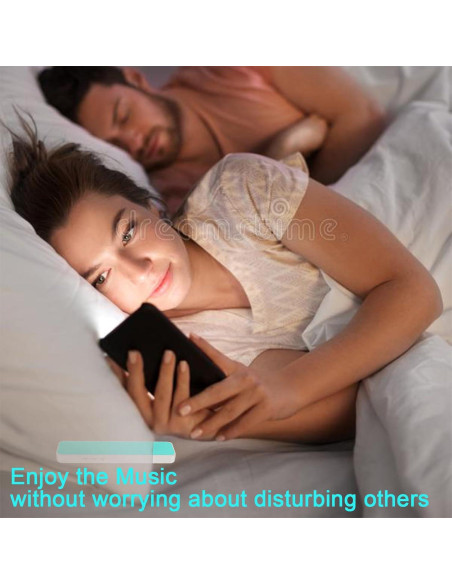 Altavoz de almohada Bluetooth HSDSLEEP Negro - Conducción Ósea