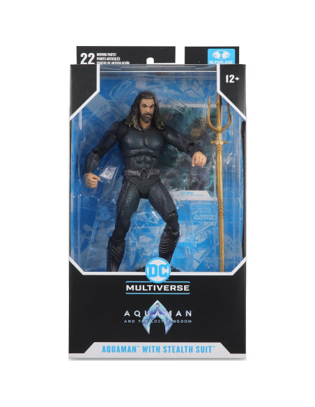 Figura de acción Aquaman McFarlane 18 cm con tridente Figura de acción Aquaman McFarlane 18 cm con tridente