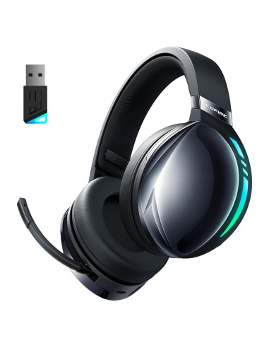 Auriculares Gaming Inalámbricos KOFIRE UG-06 con Micrófono, 65h Batería, RGB