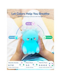 Breathing Pal DeeDee - Luz de respiración para meditación 2