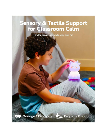 Breathing Pal DeeDee - Luz de respiración para meditación