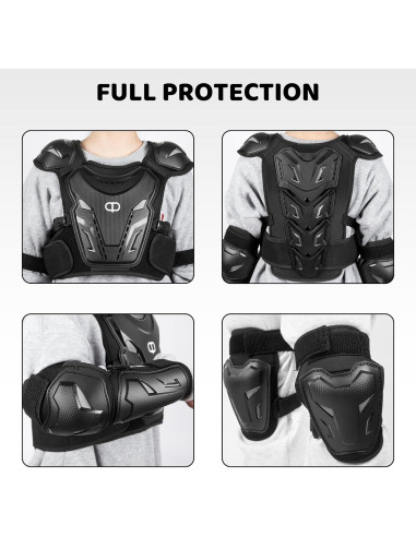 Equipo de Protección Motocicleta DA Y03-01 Unisex Niños