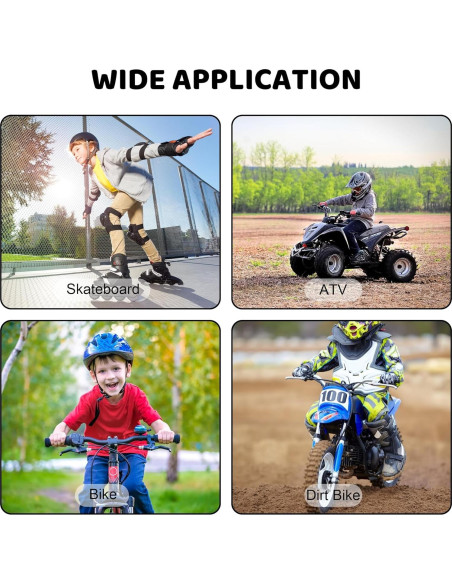 Equipo de Protección Motocicleta DA Y03-01 Unisex Niños