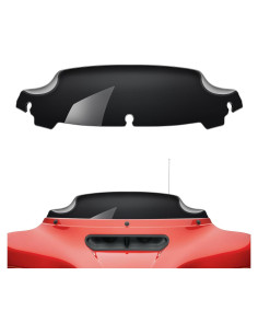 Parabrisas Onda Negro 4.5" Amazicha para Harley Davidson 2014-2023