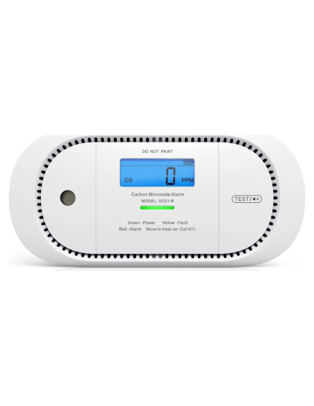 Detector de Monóxido de Carbono X-Sense XC01-R con Pantalla LCD