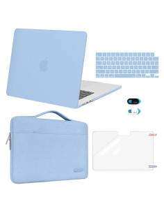 Funda Protectora Mosiso para MacBook Air 15" M4 M3 M2 Azul