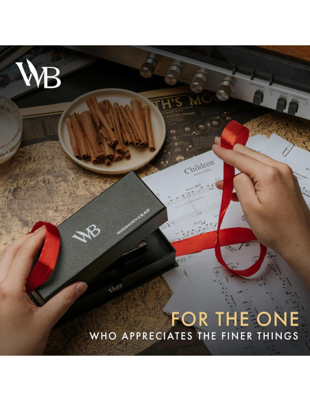 Bolígrafo de Lujo Wordsworth & Black Todo Negro Recargable