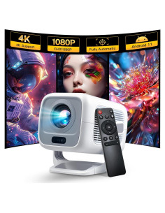 Proyector Mini WEMI 1080P Full HD WiFi 6 Bluetooth 5.4