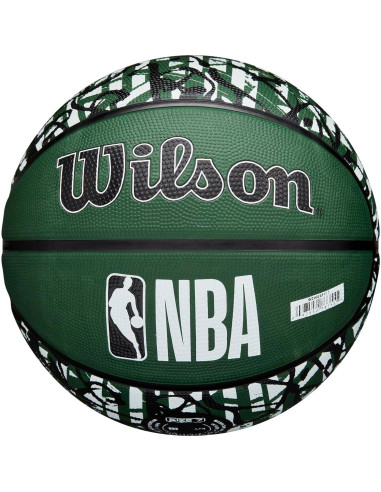 Balón de Baloncesto Wilson NBA Team Graffiti Milwaukee Bucks