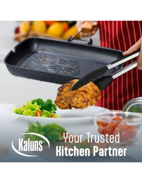 Juego de Espátulas de Silicona Kaluns 5 Piezas Resistente al Calor