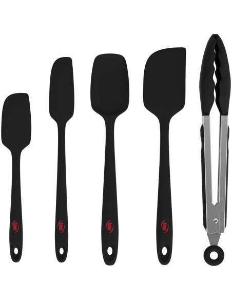 Juego de Espátulas de Silicona Kaluns 5 Piezas Resistente al Calor