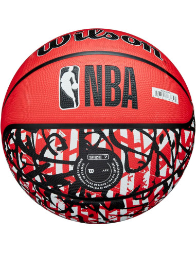 Balón de Baloncesto Wilson NBA Team Graffiti Atlanta Hawks