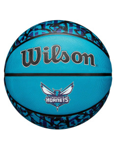 Balón de Baloncesto Wilson NBA Team Graffiti - Charlotte Hornets