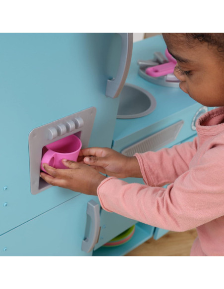 Cocina de Juguete de Madera KidKraft Vintage Azul 83.8x34.3cm