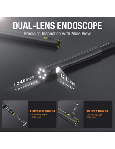 Cable de Reemplazo para Endoscopio Teslong TSCAM80D05 5m Doble Lente 2