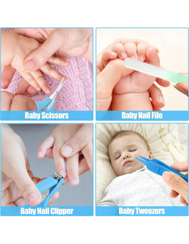 Kit de Cuidado para Bebés POPYJAN 24 Piezas Salud y Aseo