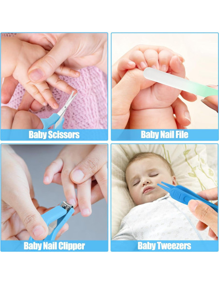 Kit de Cuidado para Bebés POPYJAN 24 Piezas Salud y Aseo