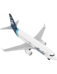 Avión de Juguete Daron Alaska Airlines - Metal Fundido 15.24 cm 2