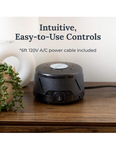 Máquina de Ruido Blanco Yogasleep Dohm Classic Negro 1 Unidad