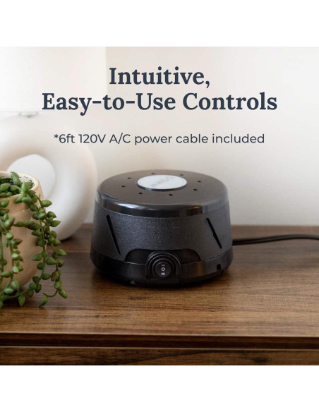 Máquina de Ruido Blanco Yogasleep Dohm Classic Negro 1 Unidad