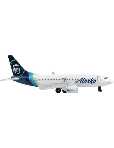 Avión de Juguete Daron Alaska Airlines - Metal Fundido 15.24 cm