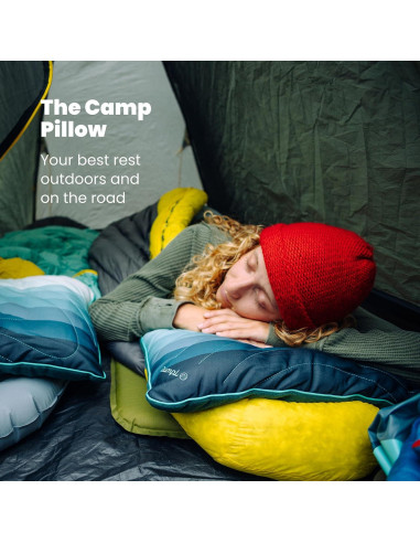 Almohada de Camping Rumpl Ajustable 56 x 38 cm Baja Fade