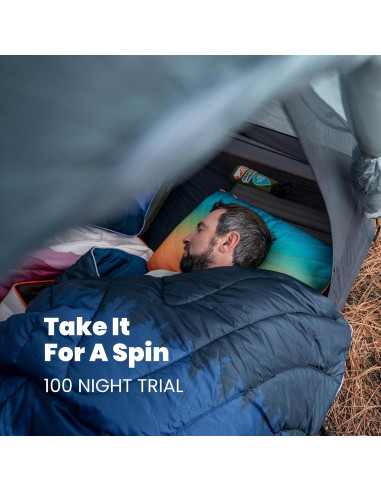 Almohada de Camping Rumpl Ajustable 56 x 38 cm Baja Fade