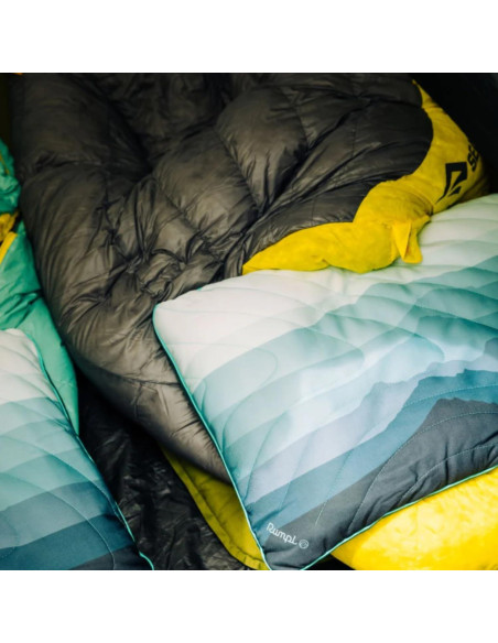 Almohada de Camping Rumpl Ajustable 56 x 38 cm Baja Fade