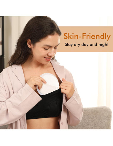 Almohadillas Desechables para Lactancia NCVI 80 Unidades Ultra Absorbentes