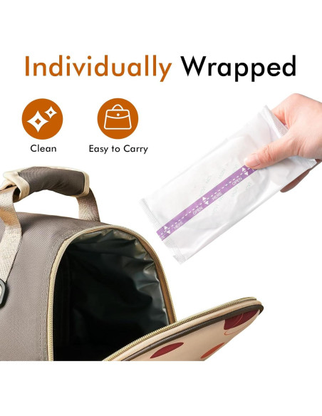 Almohadillas Desechables para Lactancia NCVI 80 Unidades Ultra Absorbentes