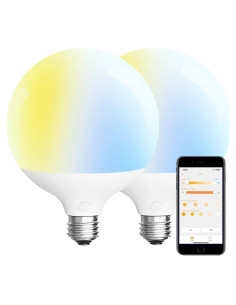 Bombillas LED Globo ILC G120 15W E26, Control Alexa, 1500LM