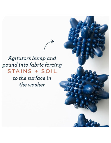 Agitadores de Silicona Esembly para Lavadora y Secadora - 4 Piezas