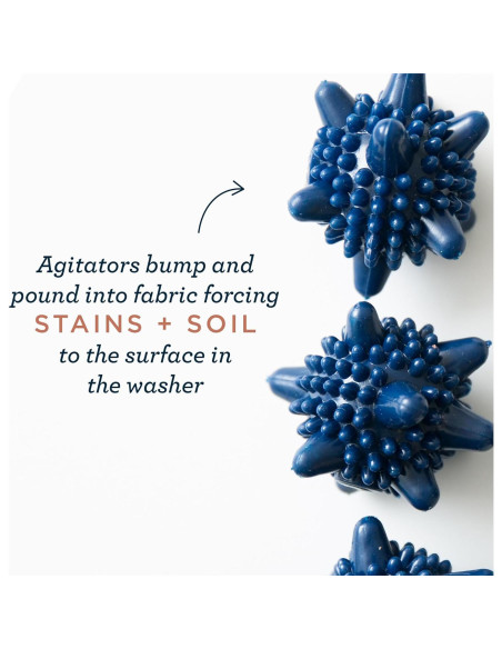 Agitadores de Silicona Esembly para Lavadora y Secadora - 4 Piezas