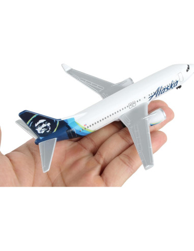 Avián Daron Alaska Airlines - Metal Fundido 15 cm para Niños