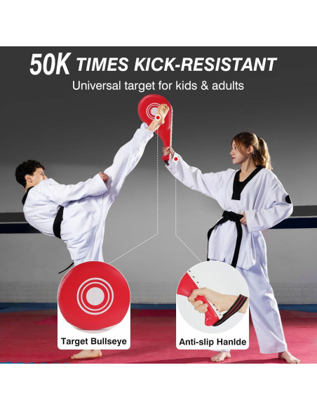 Juego de Almohadillas de Boxeo 3 en 1 Cyfie - Mitones y Paleta