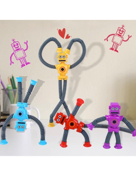 Juguete Robot de Ventosa Limpskys 12 Paquete Sensorial Juguete Robot de Ventosa Limpskys 12 Paquete Sensorial