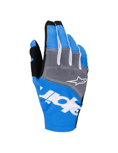 Guantes de Motocross Alpinestars Techstar 2025, S, Negro Azul