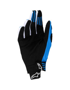 Guantes de Motocross Alpinestars Techstar 2025, S, Negro Azul 2