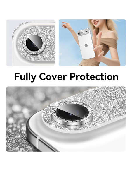 Protector de Lente de Cámara Matekxy para iPhone 17 Air - Vidrio Templado 9H