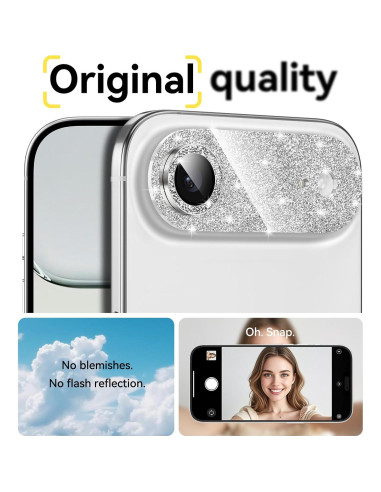 Protector de Lente de Cámara Matekxy para iPhone 17 Air - Vidrio Templado 9H