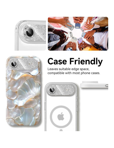 Protector de Lente de Cámara Matekxy para iPhone 17 Air - Vidrio Templado 9H