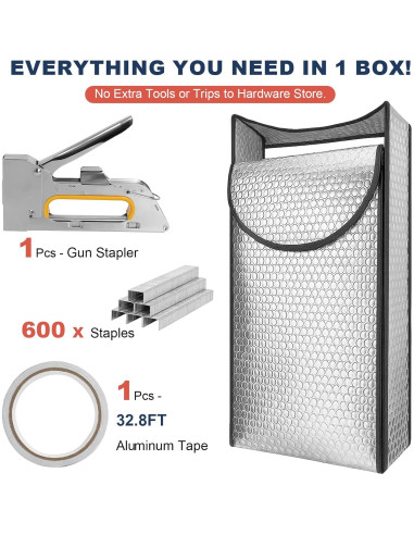 Cubierta de Aislamiento para Puerta de Ático MCCKLE 0.87m
