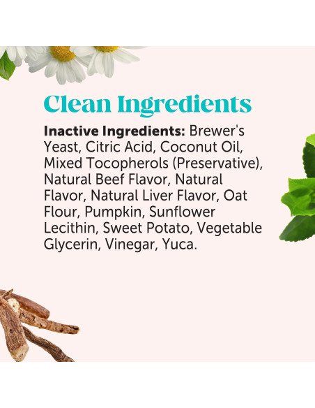 Masticables Calmantes para Perros Pet Honesty 90ct Hígado de Res