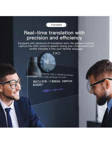 Gafas Inteligentes Dormiro YT-1010 con Cámara 8MP 4K Bluetooth