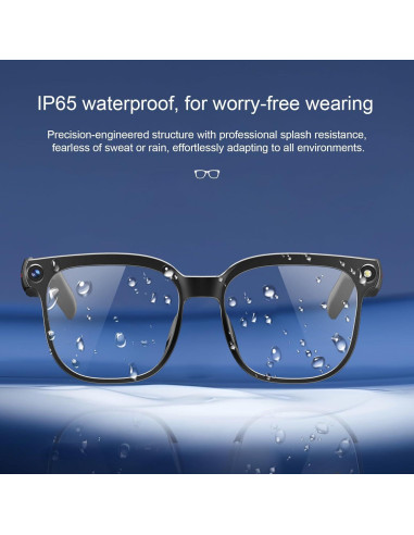 Gafas Inteligentes Dormiro YT-1010 con Cámara 8MP 4K Bluetooth