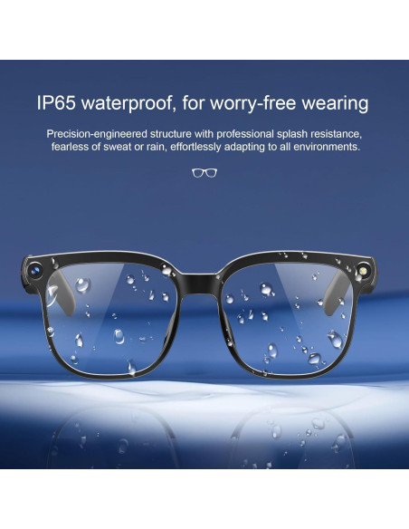 Gafas Inteligentes Dormiro YT-1010 con Cámara 8MP 4K Bluetooth