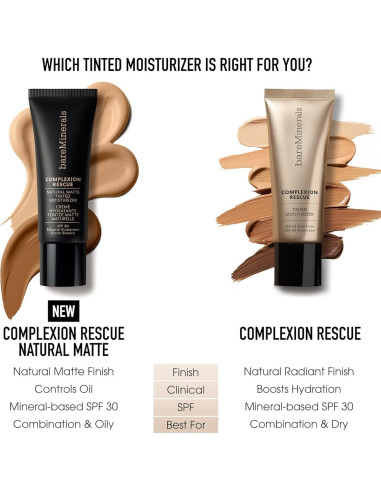 bareMinerals Complexion Rescue Tinte Natural Mate SPF 30 65g