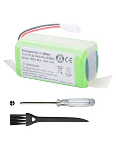 Batería de Reemplazo 3400mAh 14.4V para Aspiradoras Xiaomi y Panasonic