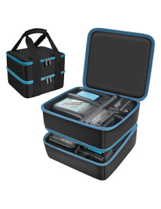 Funda de Almacenamiento para Baterías Tanmqin 10 Compartimentos