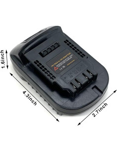 Adaptador Dewalt 20V para Batería Bosch 18V BAT609-612 2